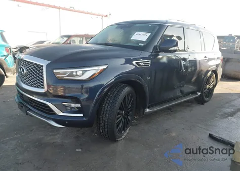 2019 Infiniti Qx80 Limited/Luxe z USA, uszkodzony, nr VIN JN8AZ2NE3K9229477